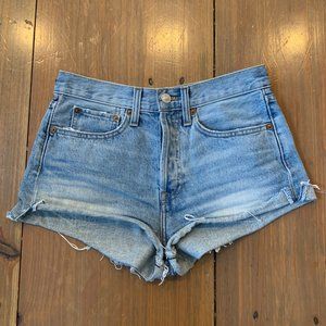 Levis Redone Short Shorts